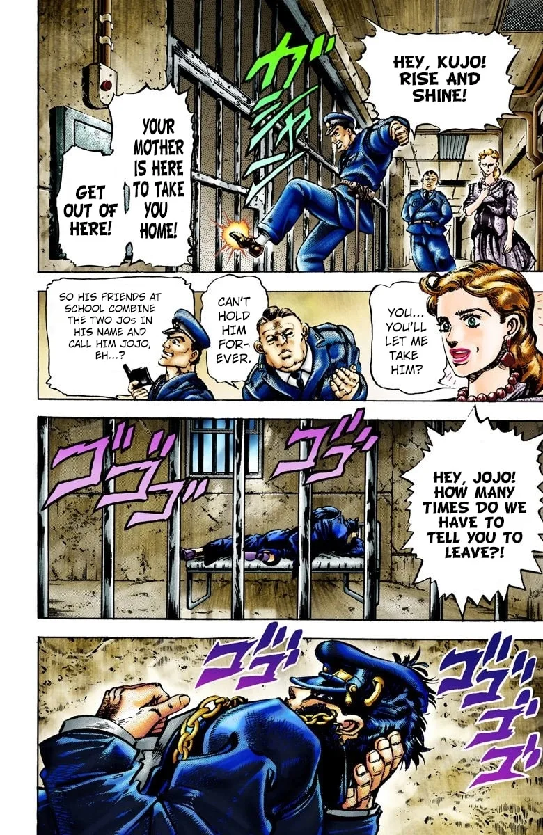 JoJo no Kimyou na Bouken Part 3: Stardust Crusaders Colored Manga β Chapter 1 β Page 6