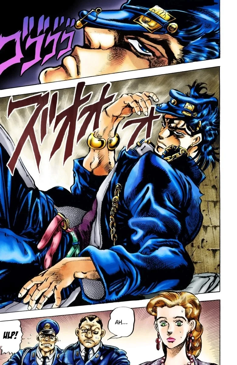 JoJo no Kimyou na Bouken Part 3: Stardust Crusaders Colored Manga β Chapter 1 β Page 7