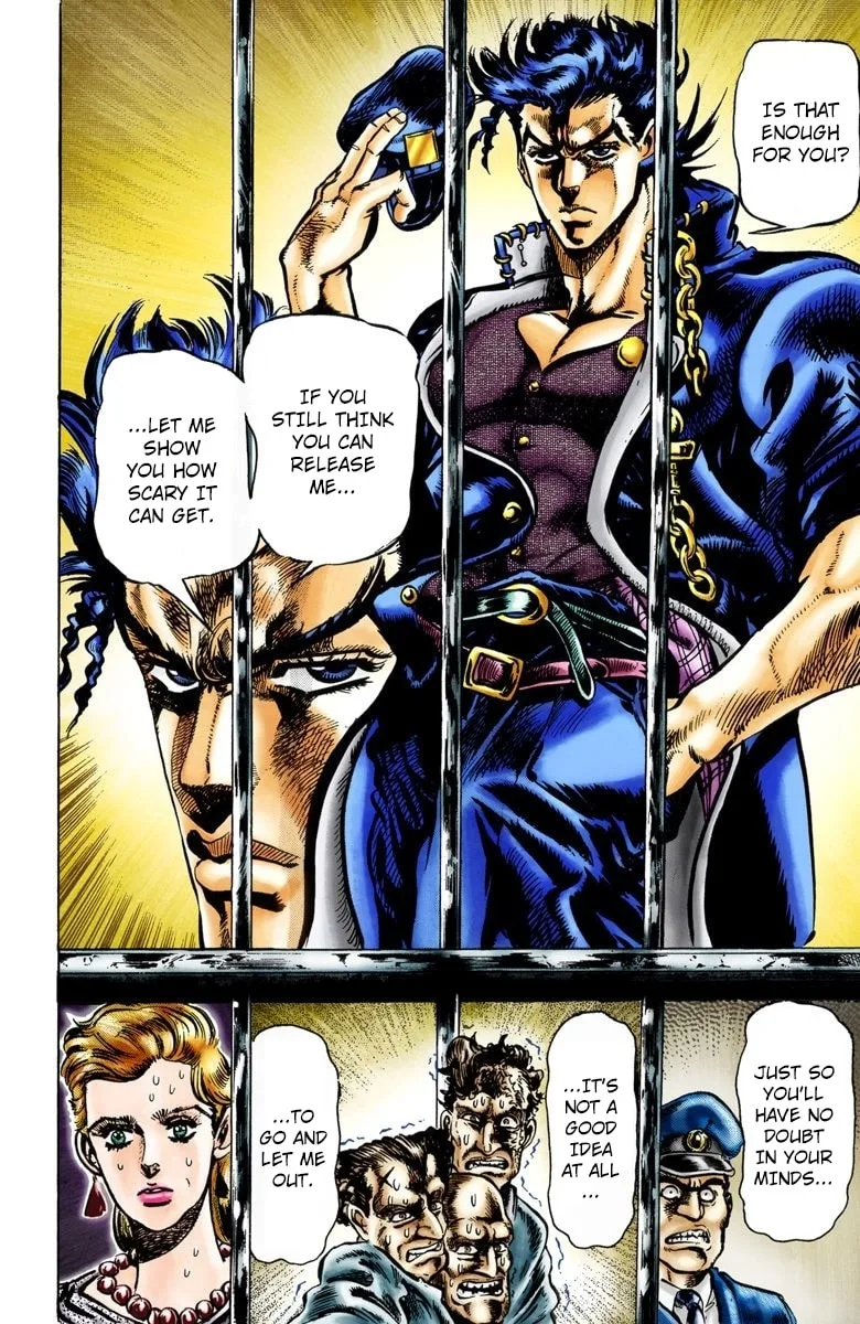 JoJo no Kimyou na Bouken Part 3: Stardust Crusaders Colored Manga β Chapter 1 β Page 12