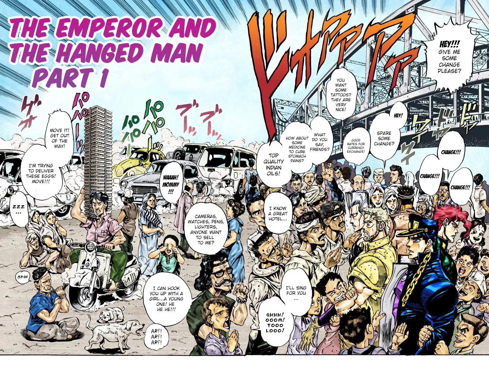 JoJo no Kimyou na Bouken Part 3: Stardust Crusaders Colored Manga — Chapter 27 — Page 2