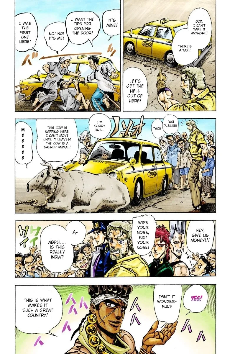 JoJo no Kimyou na Bouken Part 3: Stardust Crusaders Colored Manga — Chapter 27 — Page 4