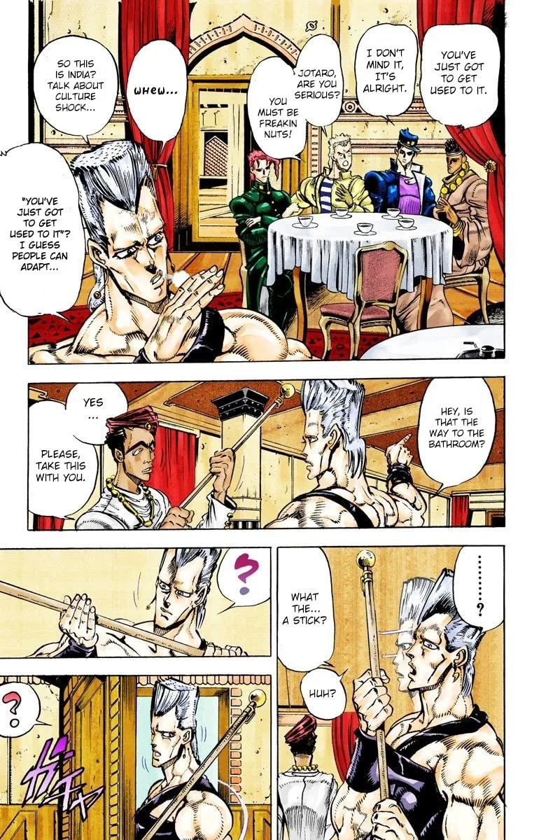 JoJo no Kimyou na Bouken Part 3: Stardust Crusaders Colored Manga — Chapter 27 — Page 6