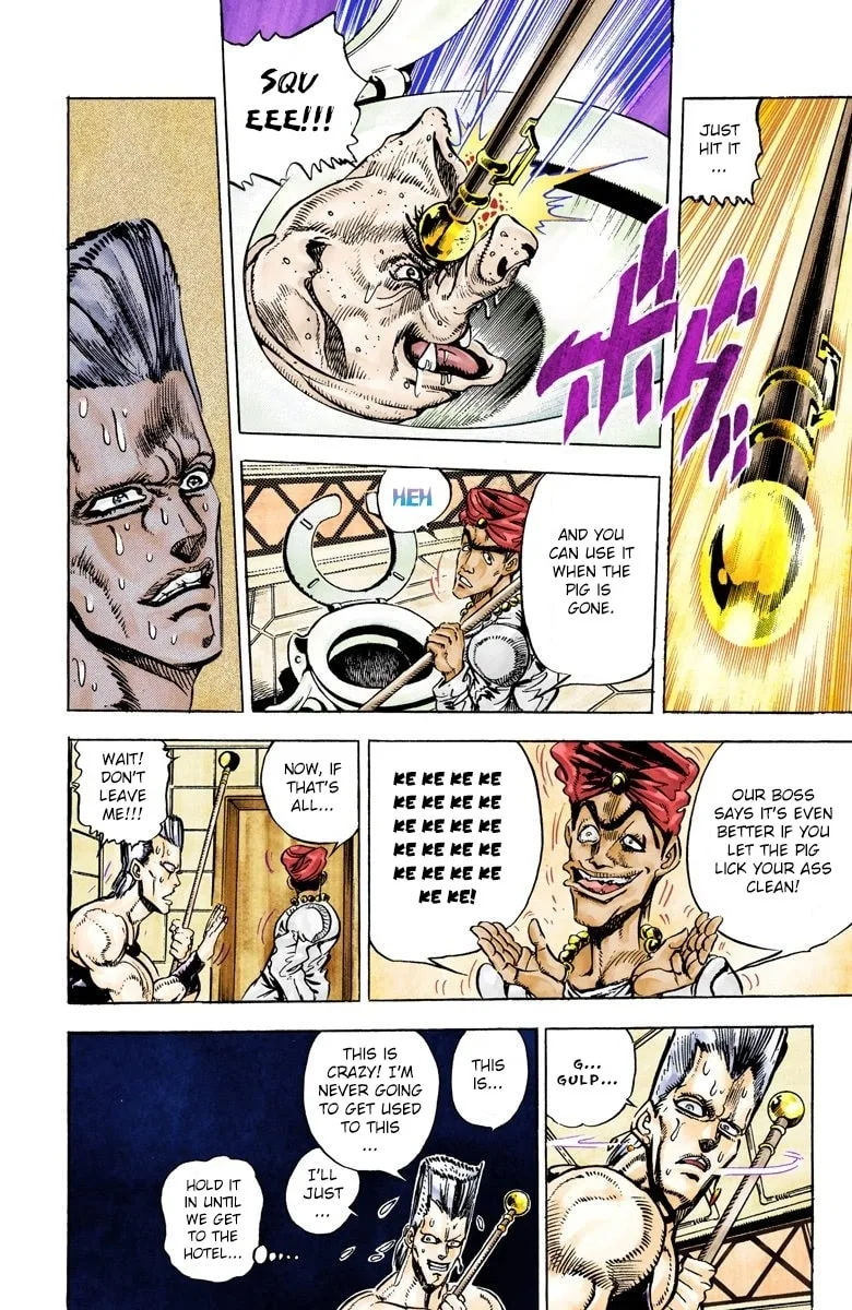 JoJo no Kimyou na Bouken Part 3: Stardust Crusaders Colored Manga — Chapter 27 — Page 9