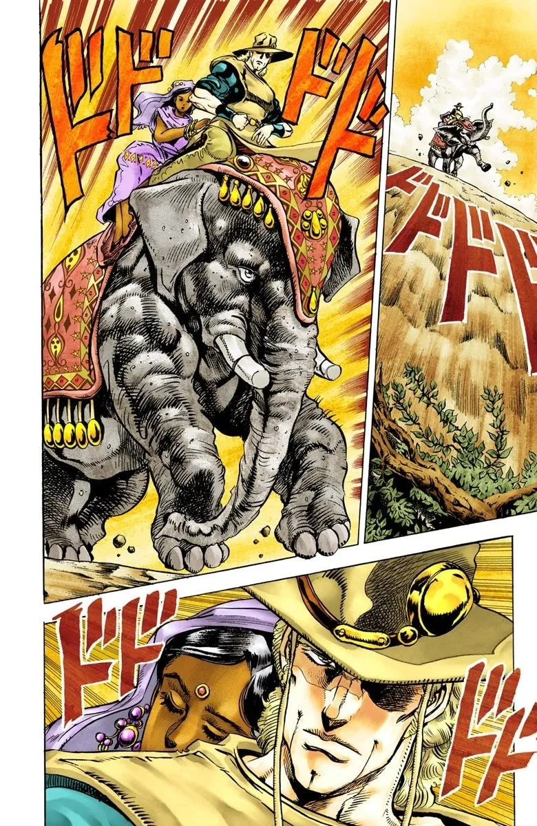 JoJo no Kimyou na Bouken Part 3: Stardust Crusaders Colored Manga β Chapter 28 β Page 8