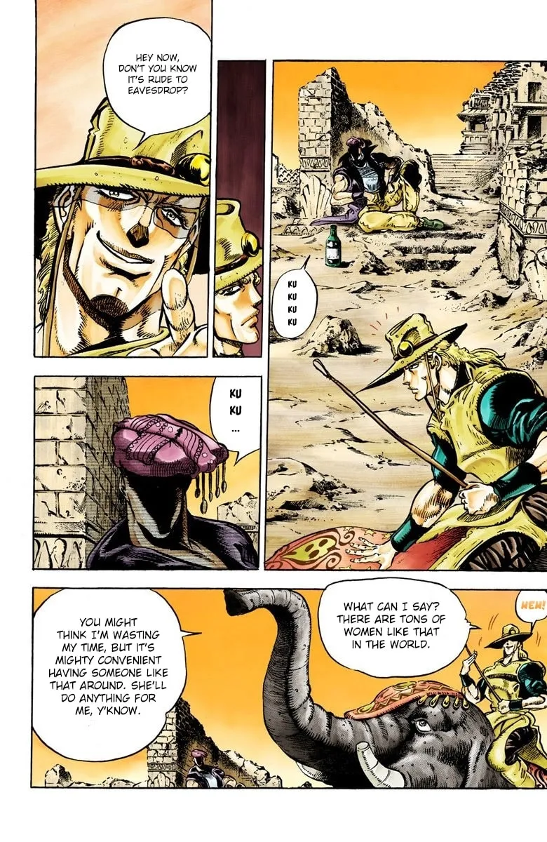 JoJo no Kimyou na Bouken Part 3: Stardust Crusaders Colored Manga β Chapter 28 β Page 12