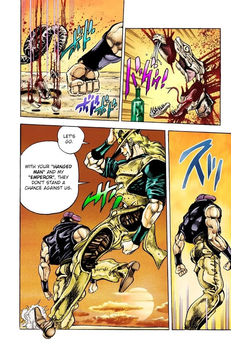 JoJo no Kimyou na Bouken Part 3: Stardust Crusaders Colored Manga β Chapter 28 β Page 18