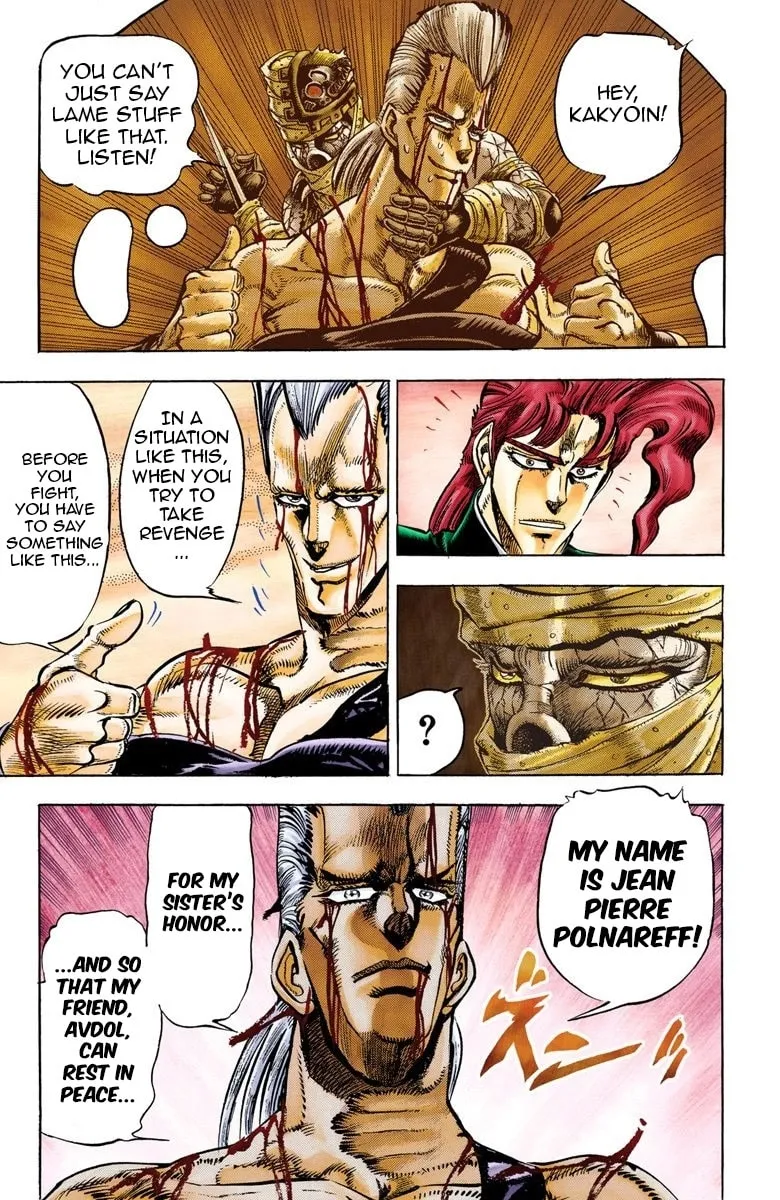 JoJo no Kimyou na Bouken Part 3: Stardust Crusaders Colored Manga β Chapter 31 β Page 17