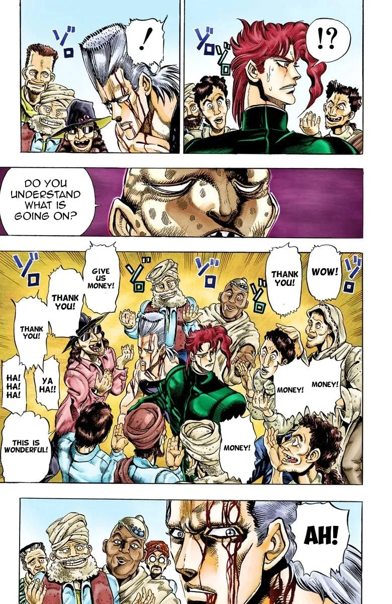 JoJo no Kimyou na Bouken Part 3: Stardust Crusaders Colored Manga — Chapter 32 — Page 8