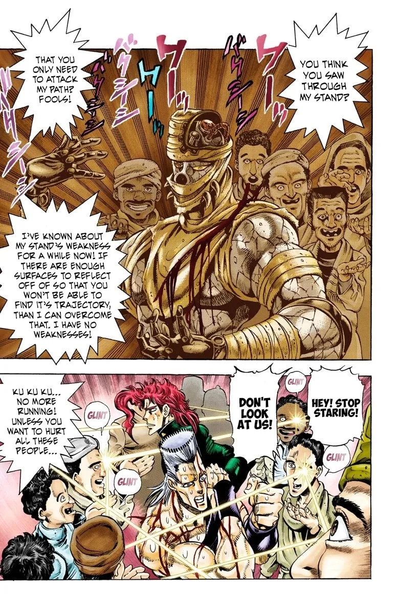 JoJo no Kimyou na Bouken Part 3: Stardust Crusaders Colored Manga — Chapter 32 — Page 10