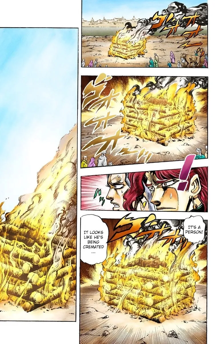 JoJo no Kimyou na Bouken Part 3: Stardust Crusaders Colored Manga — Chapter 34 — Page 9
