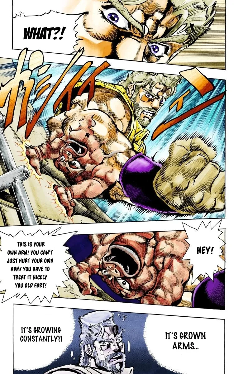 JoJo no Kimyou na Bouken Part 3: Stardust Crusaders Colored Manga — Chapter 35 — Page 7