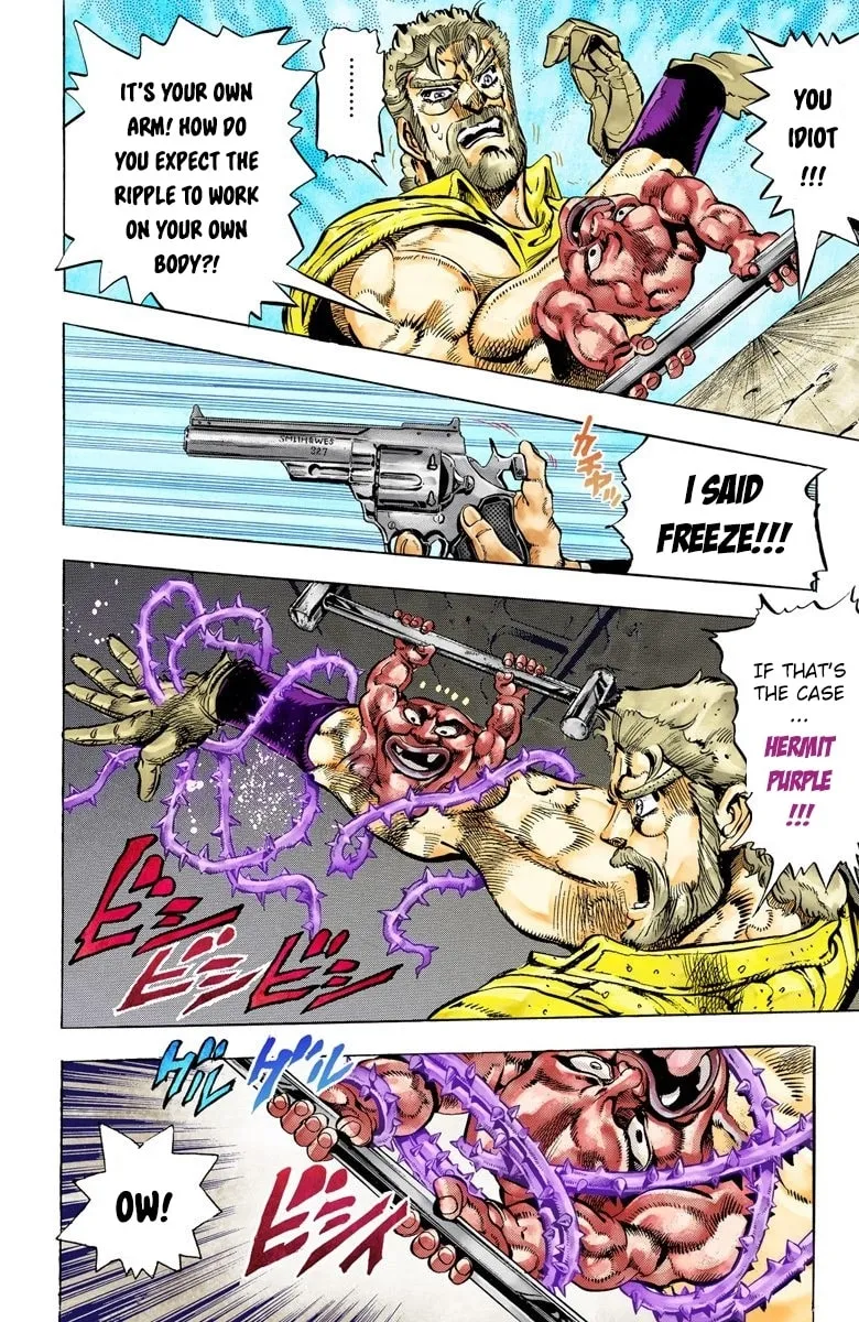 JoJo no Kimyou na Bouken Part 3: Stardust Crusaders Colored Manga — Chapter 35 — Page 10
