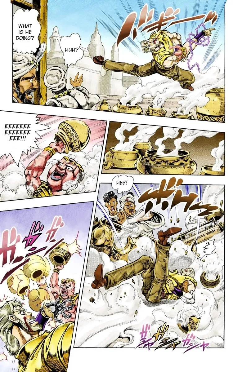 JoJo no Kimyou na Bouken Part 3: Stardust Crusaders Colored Manga — Chapter 36 — Page 5
