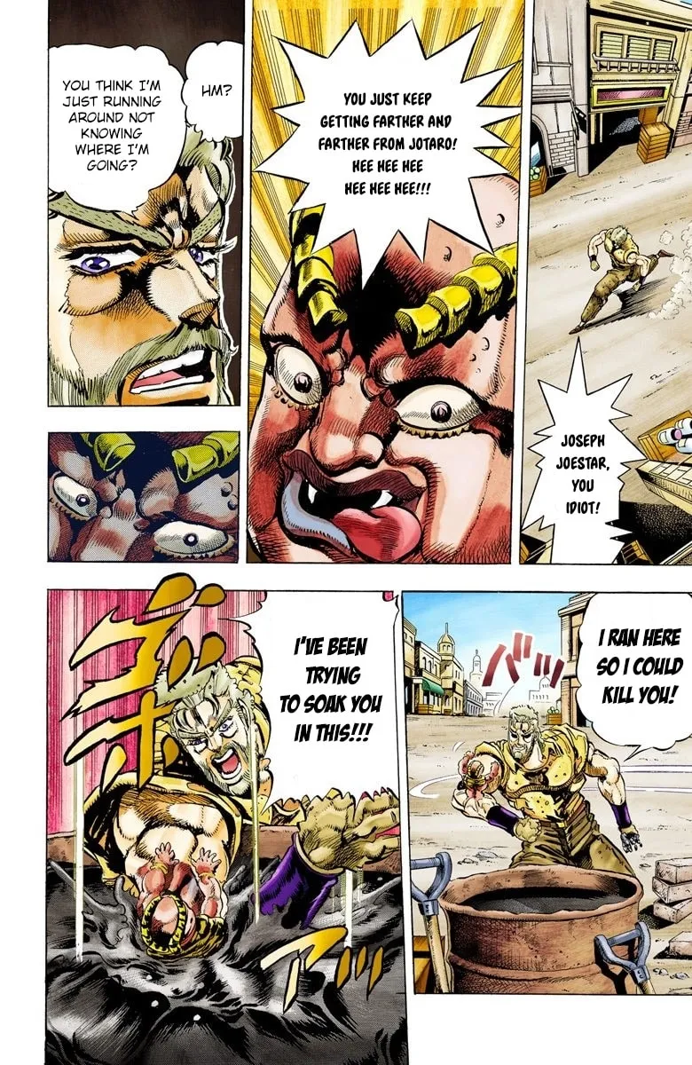 JoJo no Kimyou na Bouken Part 3: Stardust Crusaders Colored Manga — Chapter 36 — Page 8