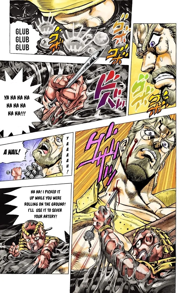 JoJo no Kimyou na Bouken Part 3: Stardust Crusaders Colored Manga — Chapter 36 — Page 9