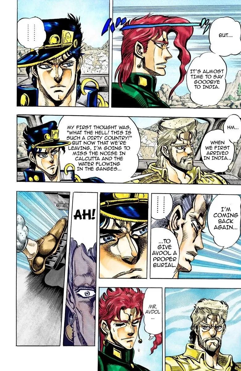 JoJo no Kimyou na Bouken Part 3: Stardust Crusaders Colored Manga β Chapter 37 β Page 4