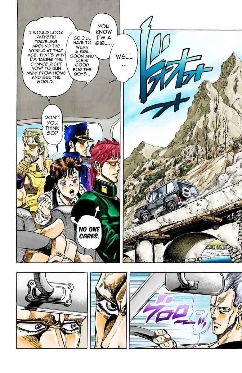 JoJo no Kimyou na Bouken Part 3: Stardust Crusaders Colored Manga β Chapter 37 β Page 8