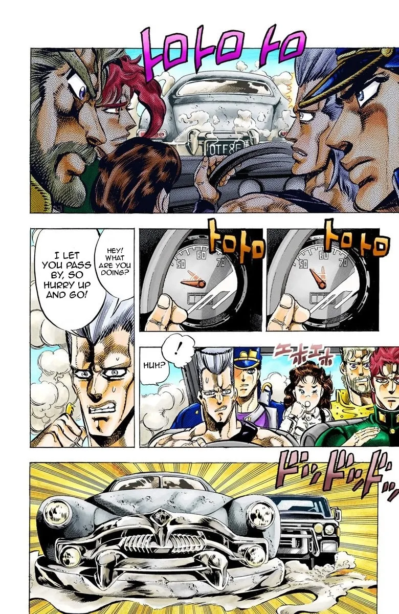 JoJo no Kimyou na Bouken Part 3: Stardust Crusaders Colored Manga β Chapter 37 β Page 12