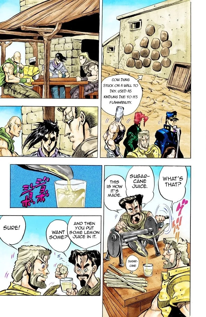 JoJo no Kimyou na Bouken Part 3: Stardust Crusaders Colored Manga β Chapter 38 β Page 6
