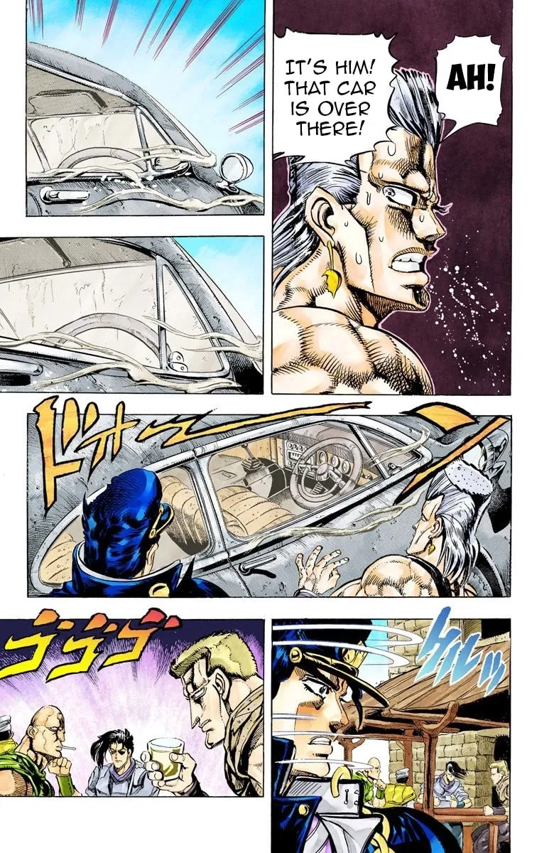 JoJo no Kimyou na Bouken Part 3: Stardust Crusaders Colored Manga β Chapter 38 β Page 8