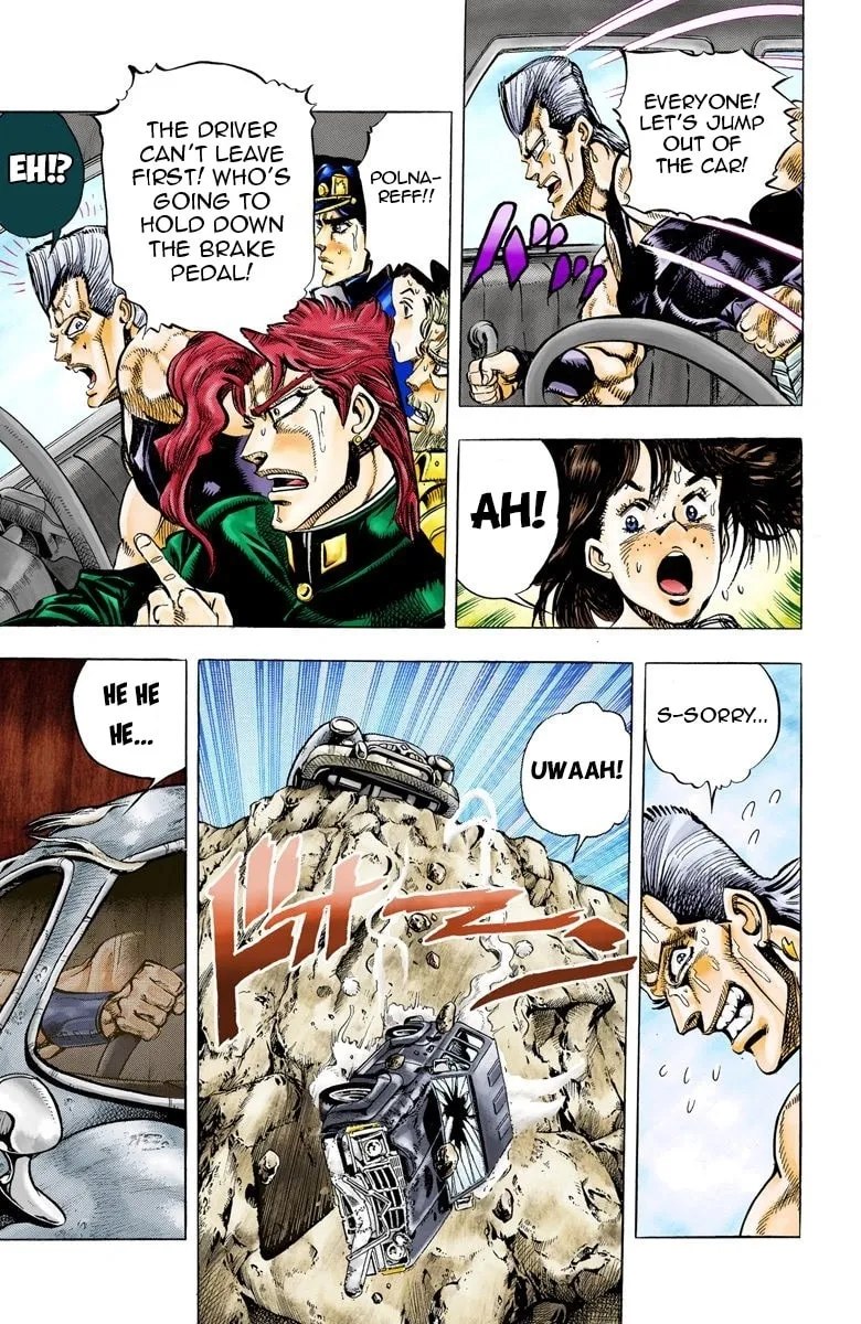 JoJo no Kimyou na Bouken Part 3: Stardust Crusaders Colored Manga β Chapter 39 β Page 4