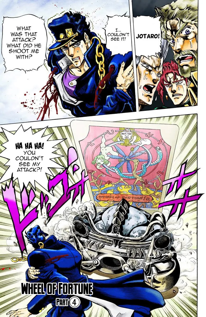 JoJo no Kimyou na Bouken Part 3: Stardust Crusaders Colored Manga β Chapter 40 β Page 2