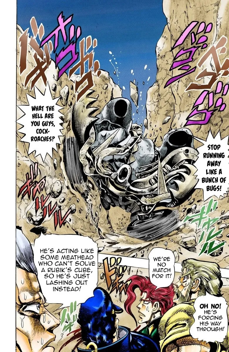 JoJo no Kimyou na Bouken Part 3: Stardust Crusaders Colored Manga β Chapter 40 β Page 7