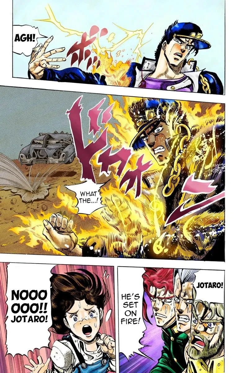 JoJo no Kimyou na Bouken Part 3: Stardust Crusaders Colored Manga β Chapter 40 β Page 16
