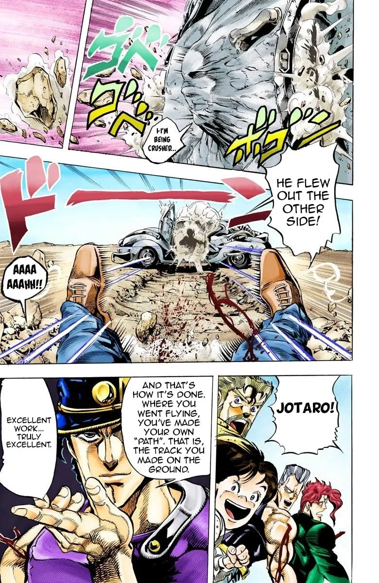 JoJo no Kimyou na Bouken Part 3: Stardust Crusaders Colored Manga β Chapter 40 β Page 20