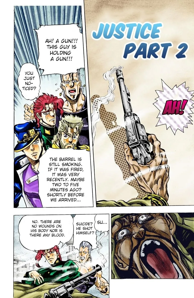JoJo no Kimyou na Bouken Part 3: Stardust Crusaders Colored Manga — Chapter 42 — Page 3