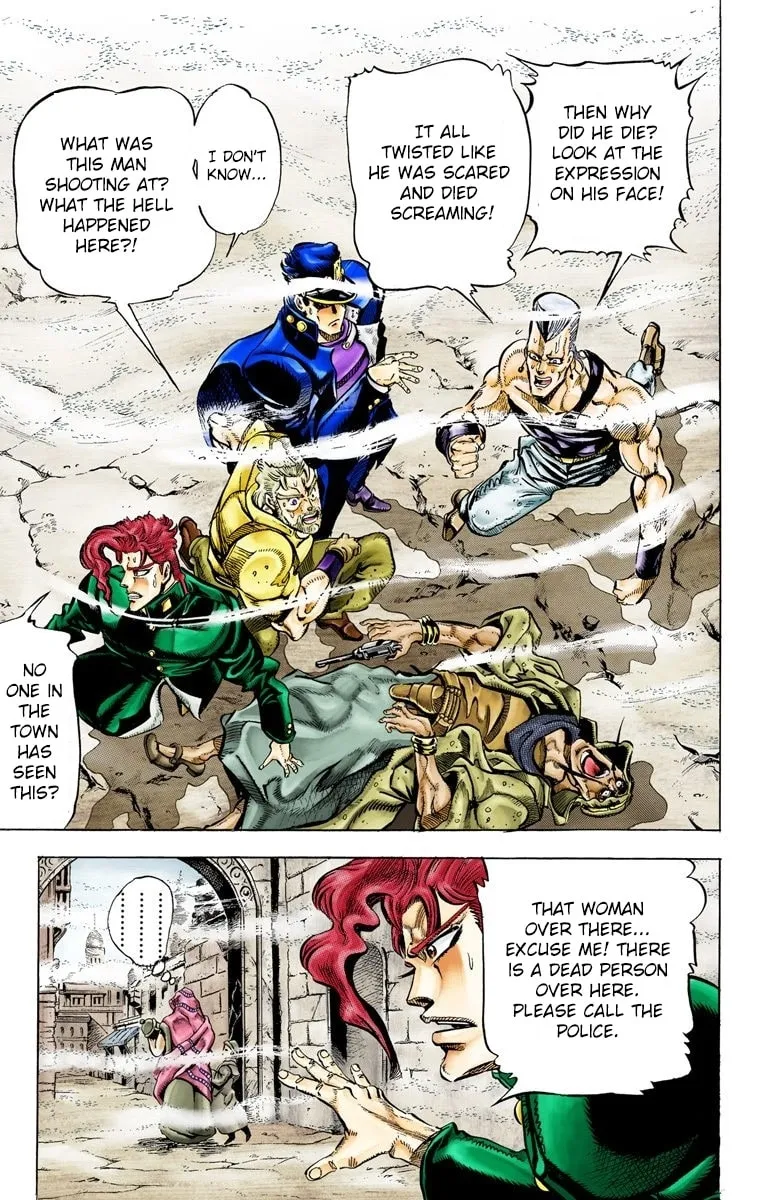 JoJo no Kimyou na Bouken Part 3: Stardust Crusaders Colored Manga — Chapter 42 — Page 4