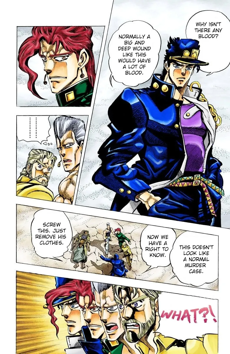 JoJo no Kimyou na Bouken Part 3: Stardust Crusaders Colored Manga — Chapter 42 — Page 13