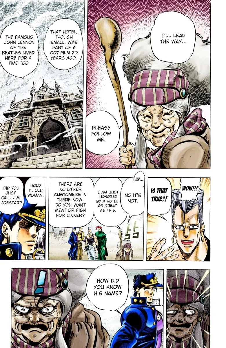 JoJo no Kimyou na Bouken Part 3: Stardust Crusaders Colored Manga β Chapter 43 β Page 3