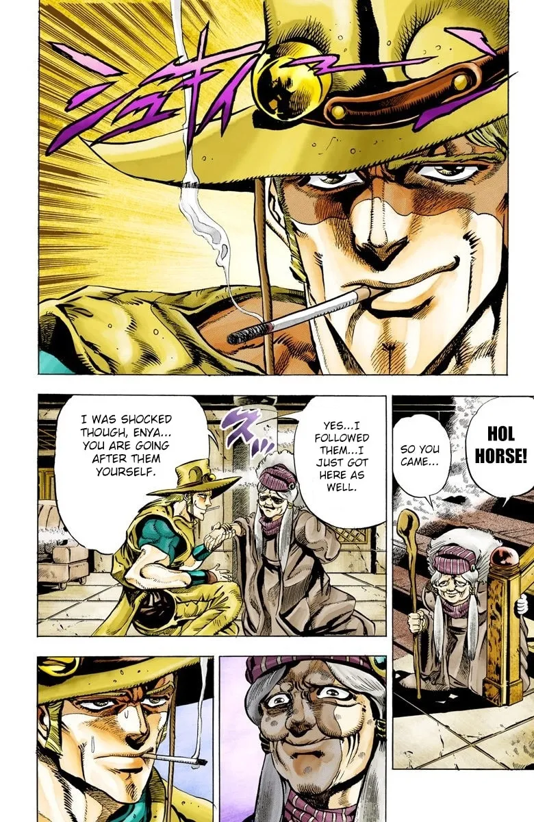 JoJo no Kimyou na Bouken Part 3: Stardust Crusaders Colored Manga β Chapter 43 β Page 8