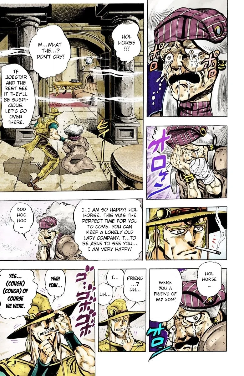 JoJo no Kimyou na Bouken Part 3: Stardust Crusaders Colored Manga β Chapter 43 β Page 9