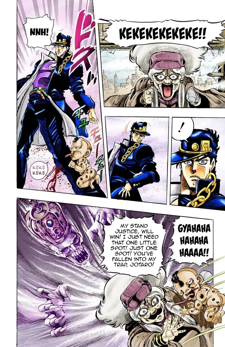 JoJo no Kimyou na Bouken Part 3: Stardust Crusaders Colored Manga — Chapter 46 — Page 11