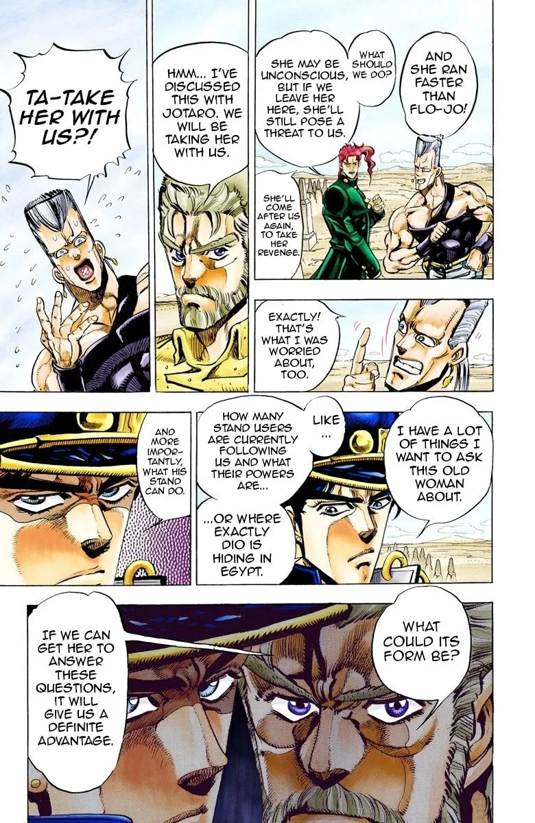 JoJo no Kimyou na Bouken Part 3: Stardust Crusaders Colored Manga β Chapter 47 β Page 5