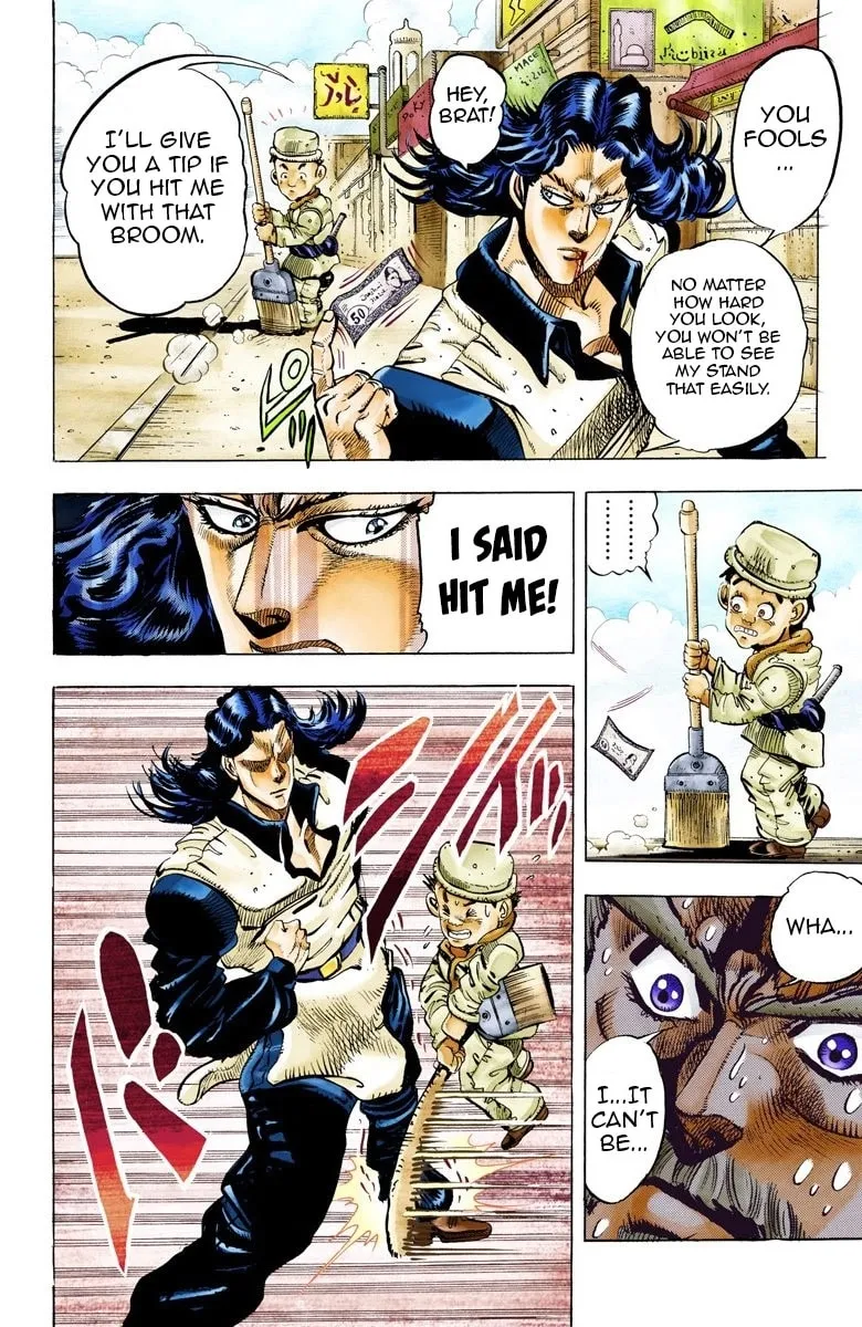 JoJo no Kimyou na Bouken Part 3: Stardust Crusaders Colored Manga β Chapter 48 β Page 14