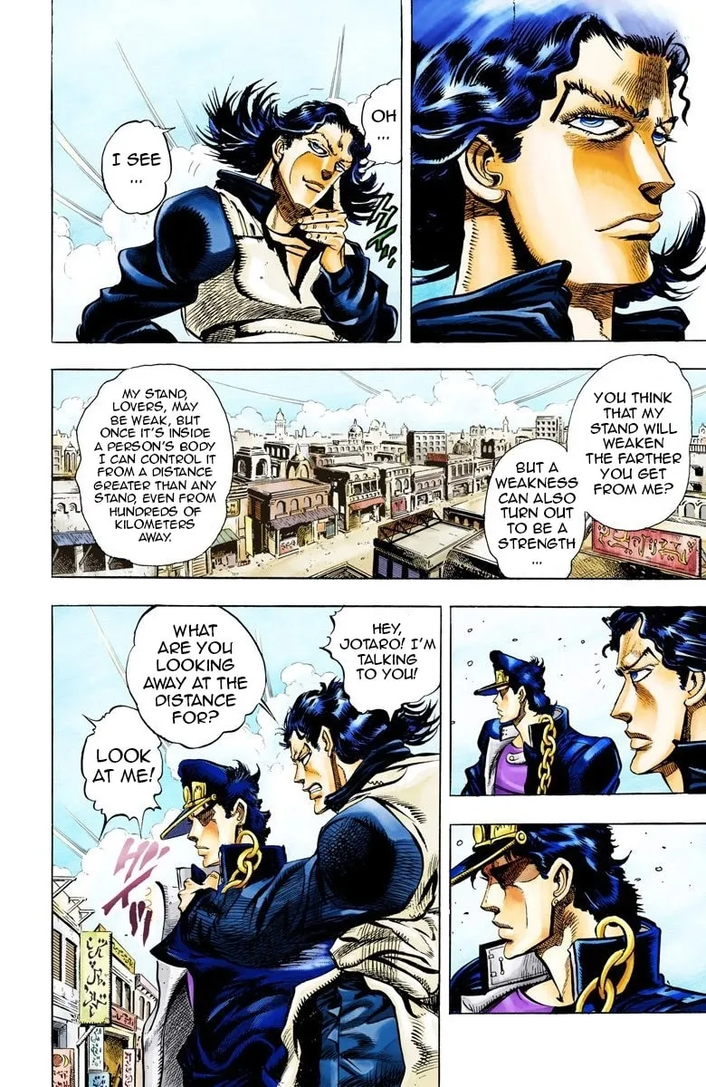 JoJo no Kimyou na Bouken Part 3: Stardust Crusaders Colored Manga β Chapter 49 β Page 8