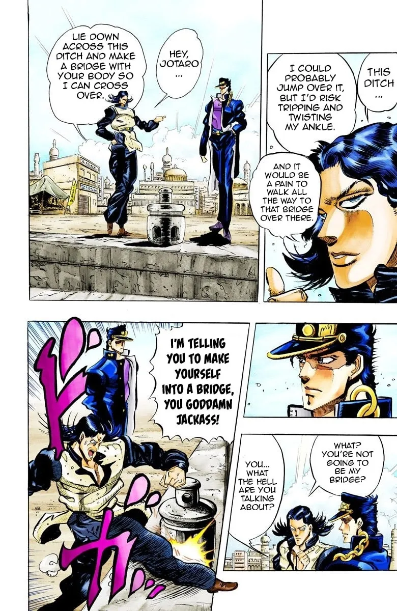 JoJo no Kimyou na Bouken Part 3: Stardust Crusaders Colored Manga β Chapter 49 β Page 16