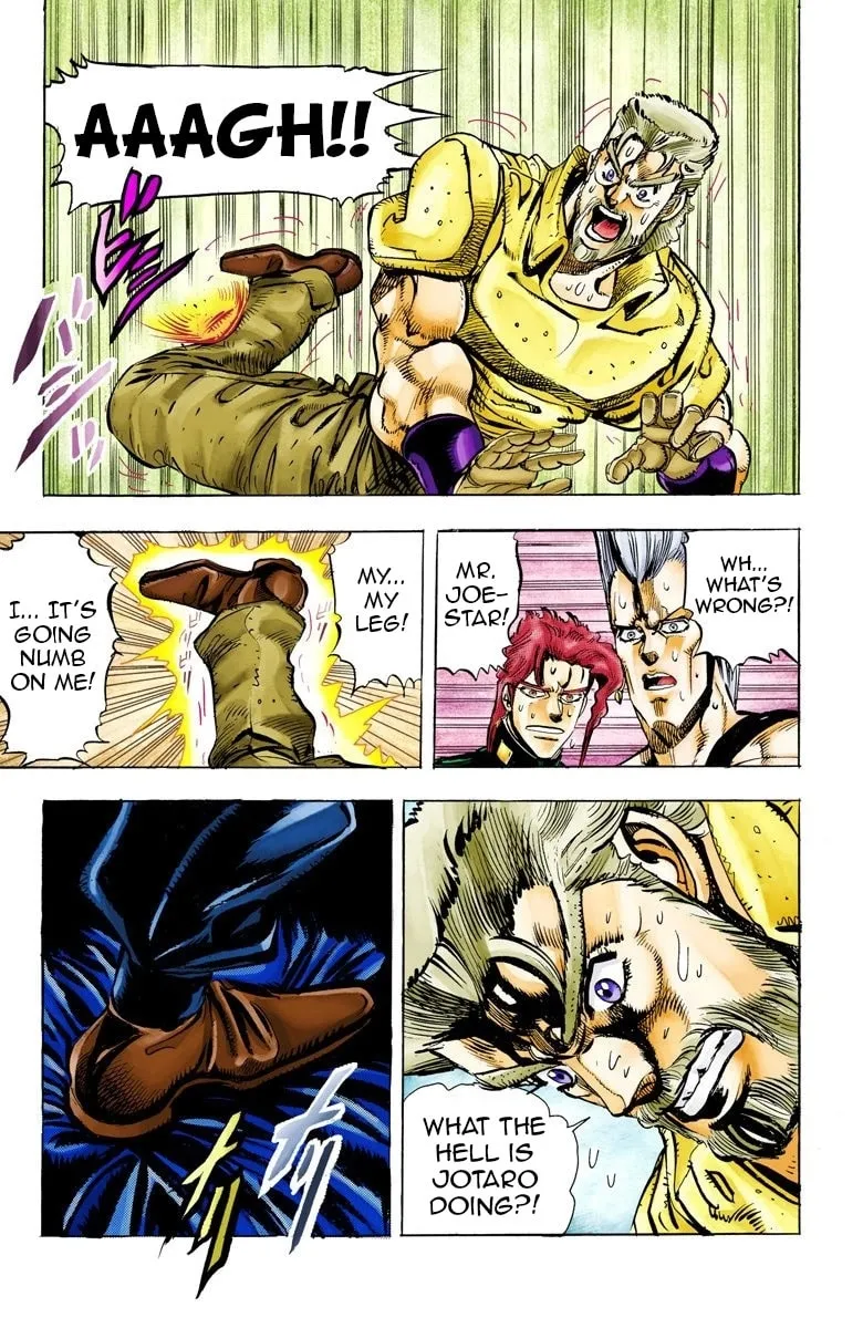 JoJo no Kimyou na Bouken Part 3: Stardust Crusaders Colored Manga β Chapter 49 β Page 17