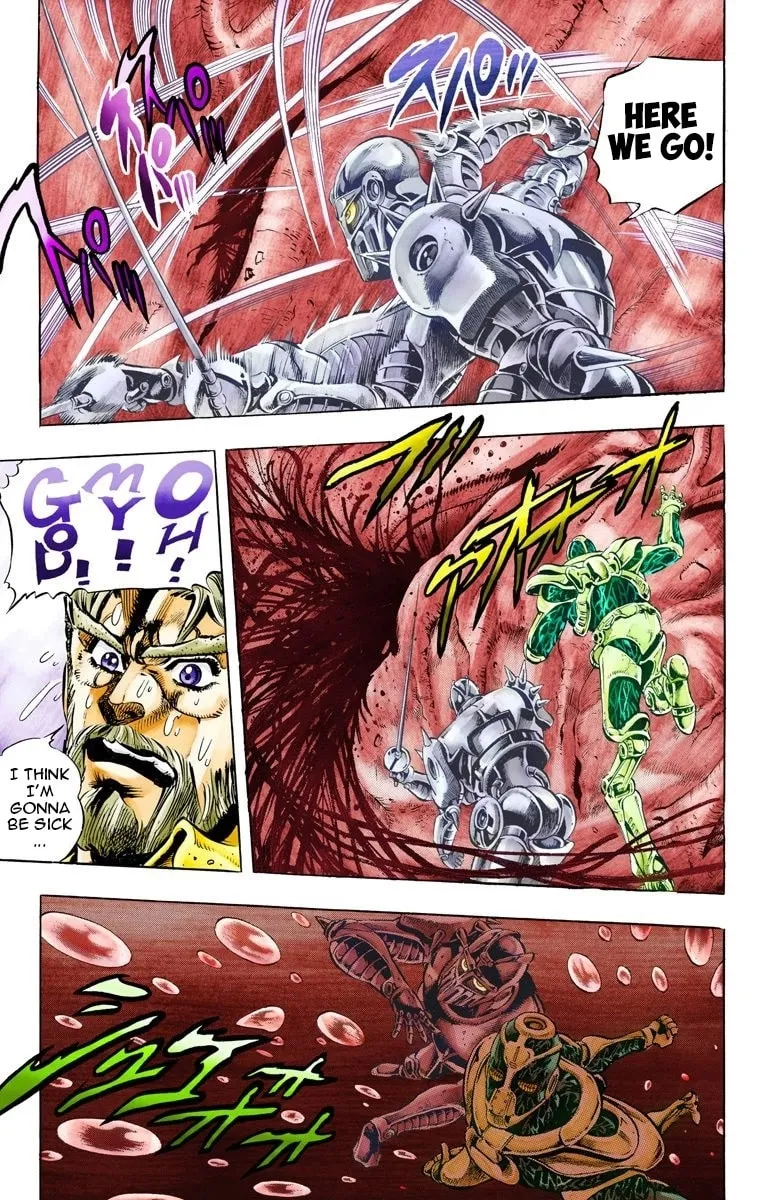 JoJo no Kimyou na Bouken Part 3: Stardust Crusaders Colored Manga β Chapter 50 β Page 4