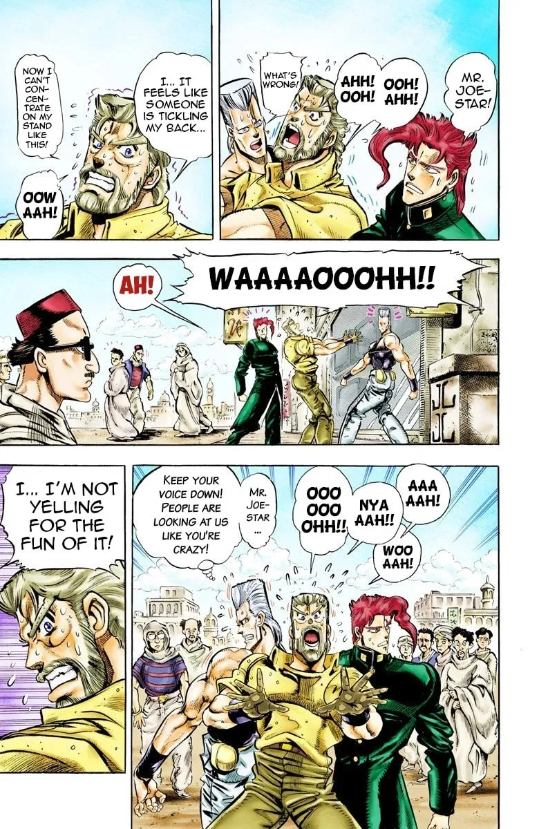 JoJo no Kimyou na Bouken Part 3: Stardust Crusaders Colored Manga β Chapter 50 β Page 6
