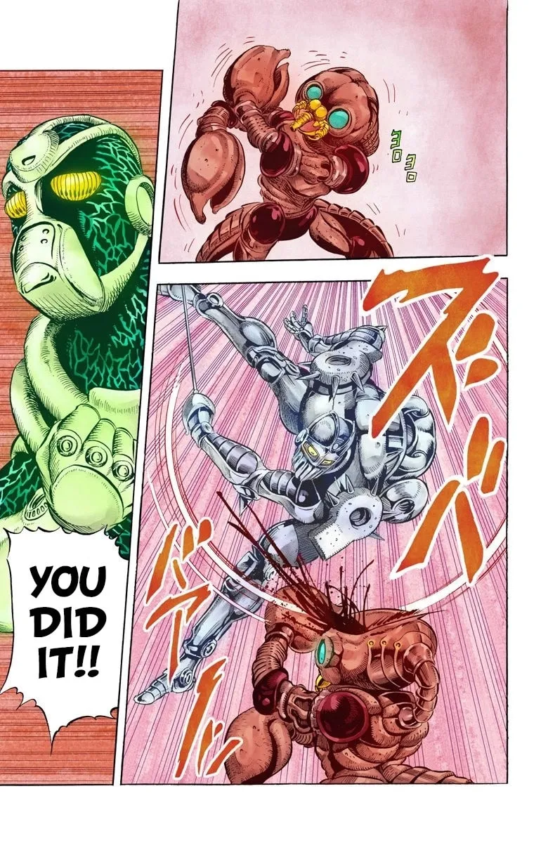 JoJo no Kimyou na Bouken Part 3: Stardust Crusaders Colored Manga β Chapter 50 β Page 14