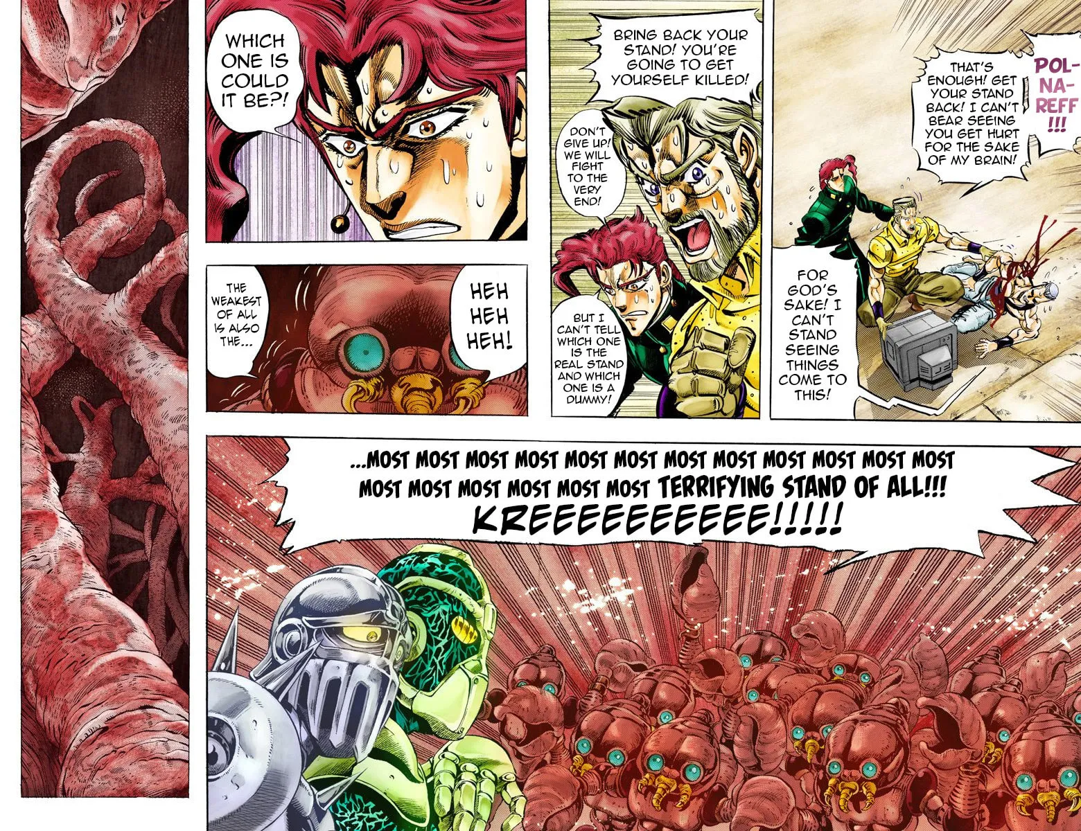 JoJo no Kimyou na Bouken Part 3: Stardust Crusaders Colored Manga β Chapter 51 β Page 8