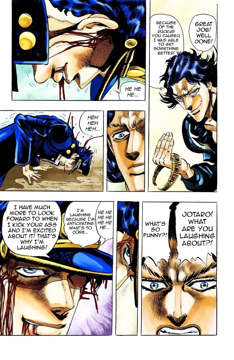 JoJo no Kimyou na Bouken Part 3: Stardust Crusaders Colored Manga β Chapter 51 β Page 14