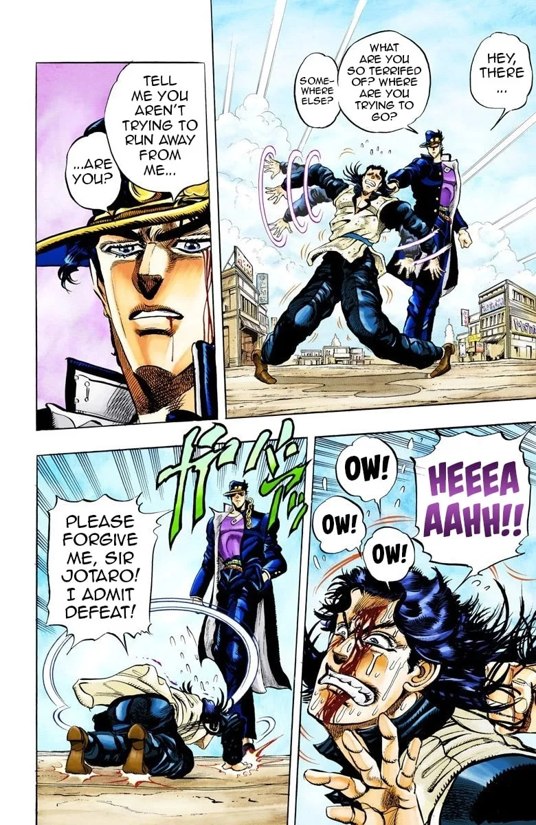 JoJo no Kimyou na Bouken Part 3: Stardust Crusaders Colored Manga β Chapter 52 β Page 4