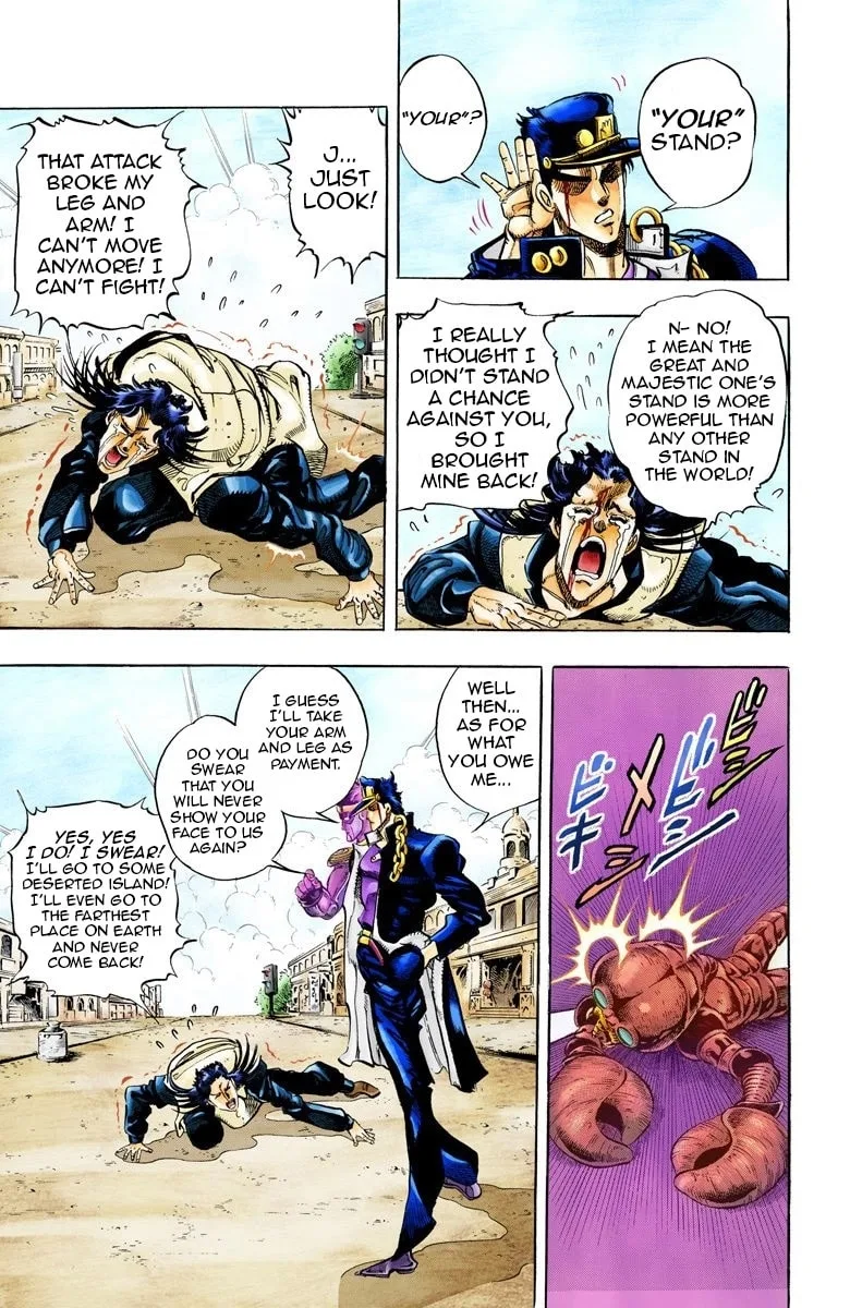 JoJo no Kimyou na Bouken Part 3: Stardust Crusaders Colored Manga β Chapter 52 β Page 9