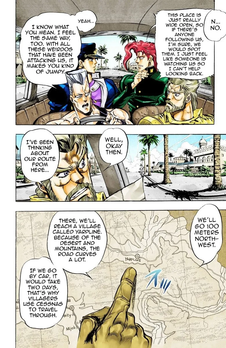 JoJo no Kimyou na Bouken Part 3: Stardust Crusaders Colored Manga β Chapter 53 β Page 3