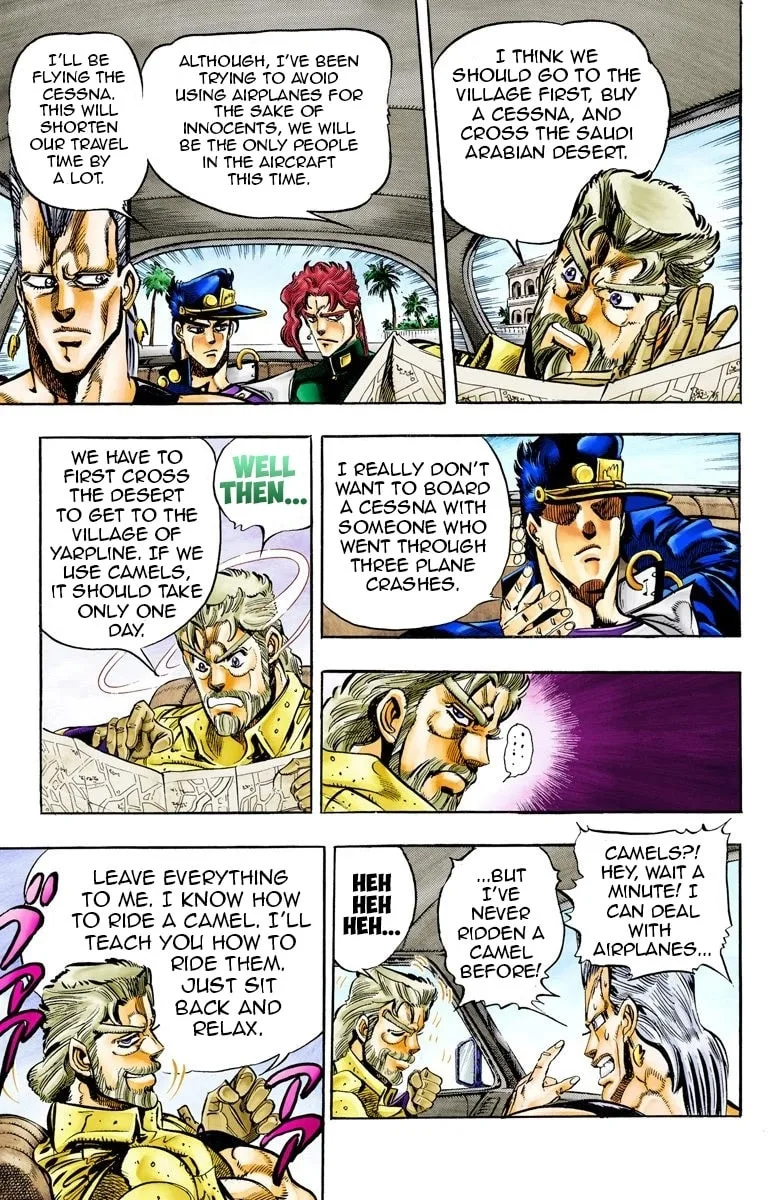 JoJo no Kimyou na Bouken Part 3: Stardust Crusaders Colored Manga β Chapter 53 β Page 4